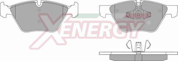 AP XENERGY X40950 - Kit pastiglie freno, Freno a disco www.autoricambit.com