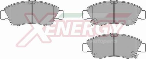 AP XENERGY X40458 - Kit pastiglie freno, Freno a disco www.autoricambit.com