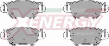 AP XENERGY X40678 - Kit pastiglie freno, Freno a disco www.autoricambit.com