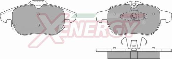 AP XENERGY X40831 - Kit pastiglie freno, Freno a disco www.autoricambit.com