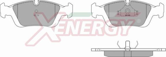 AP XENERGY X40392 - Kit pastiglie freno, Freno a disco www.autoricambit.com