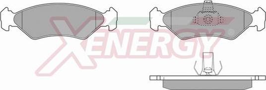 AP XENERGY X40357 - Kit pastiglie freno, Freno a disco www.autoricambit.com