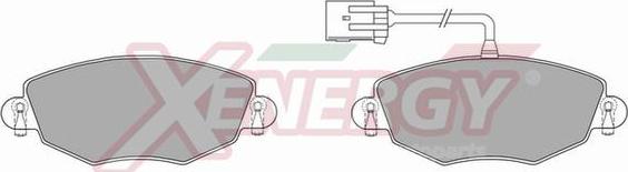 AP XENERGY X40766 - Kit pastiglie freno, Freno a disco www.autoricambit.com