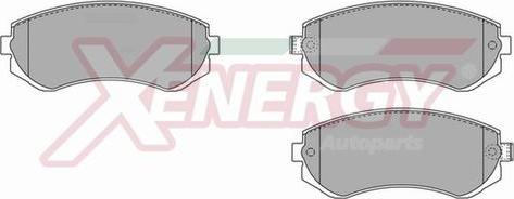 AP XENERGY X40760 - Kit pastiglie freno, Freno a disco www.autoricambit.com