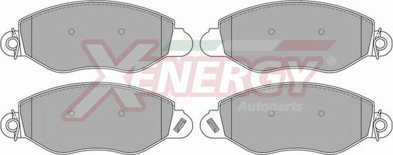 AP XENERGY X40772 - Kit pastiglie freno, Freno a disco www.autoricambit.com