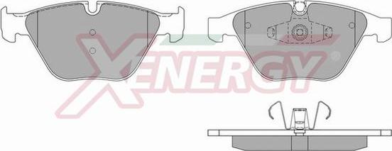 AP XENERGY X41065 - Kit pastiglie freno, Freno a disco www.autoricambit.com