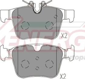 AP XENERGY X41288 - Kit pastiglie freno, Freno a disco www.autoricambit.com