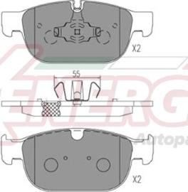 AP XENERGY X41287 - Kit pastiglie freno, Freno a disco www.autoricambit.com