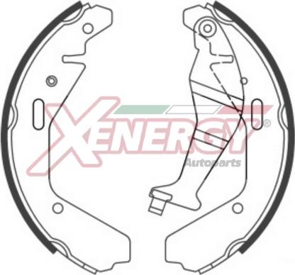 AP XENERGY X50452 - Kit freno, freni a tamburo www.autoricambit.com