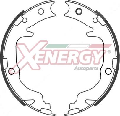 AP XENERGY X50457 - Kit freno, freni a tamburo www.autoricambit.com