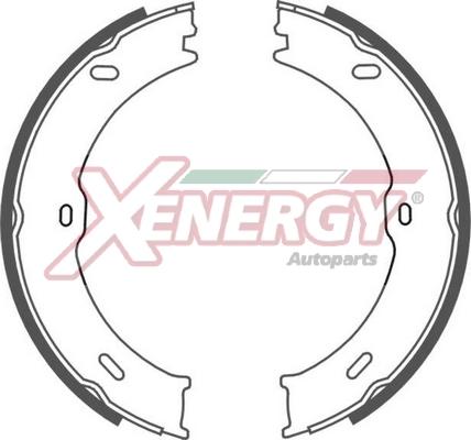 AP XENERGY X50467 - Kit freno, freni a tamburo www.autoricambit.com