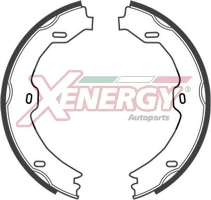 AP XENERGY X50406 - Kit freno, freni a tamburo www.autoricambit.com