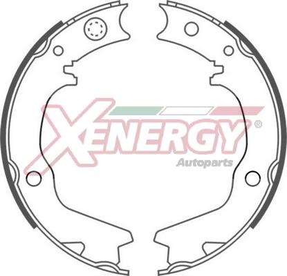 AP XENERGY X50483 - Kit freno, freni a tamburo www.autoricambit.com