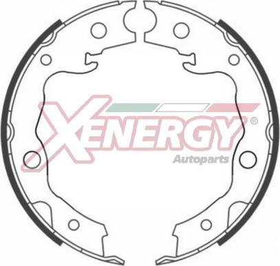 AP XENERGY X50434 - Kit freno, freni a tamburo www.autoricambit.com