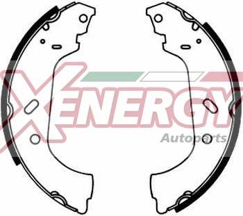 AP XENERGY X50642 - Kit freno, freni a tamburo www.autoricambit.com