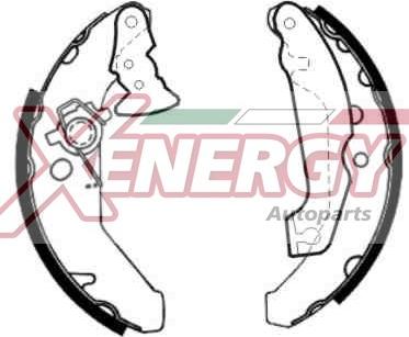 AP XENERGY X50177 - Kit freno, freni a tamburo www.autoricambit.com