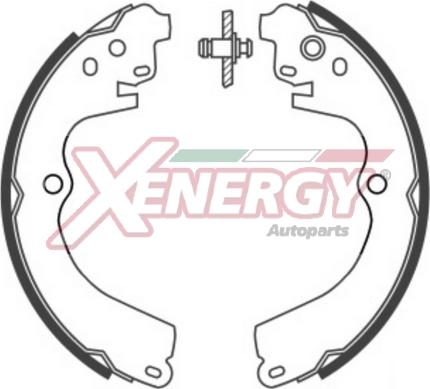 AP XENERGY X50393 - Kit freno, freni a tamburo www.autoricambit.com