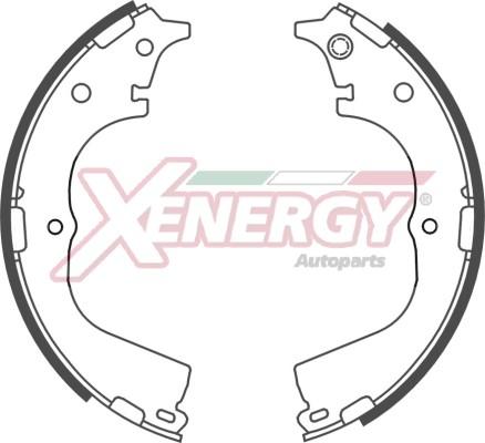 AP XENERGY X50724 - Kit freno, freni a tamburo www.autoricambit.com