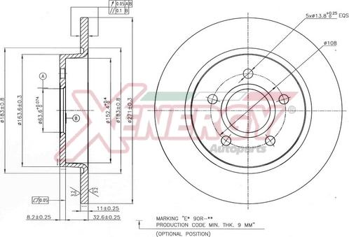 AP XENERGY X601544 - Discofreno www.autoricambit.com