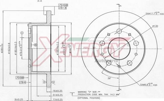 AP XENERGY X601521 - Discofreno www.autoricambit.com