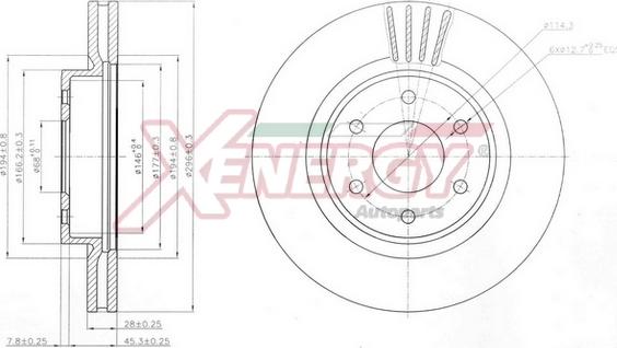 AP XENERGY X602871 - Discofreno www.autoricambit.com