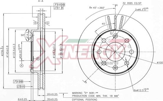 AP XENERGY X602767 - Discofreno www.autoricambit.com