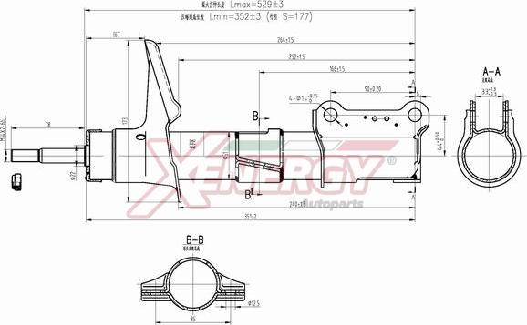 AP XENERGY X611334 - Ammortizzatore www.autoricambit.com