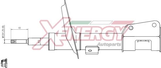 AP XENERGY X612334 - Ammortizzatore www.autoricambit.com