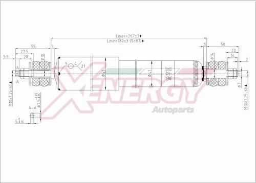 AP XENERGY X006443 - Ammortizzatore www.autoricambit.com