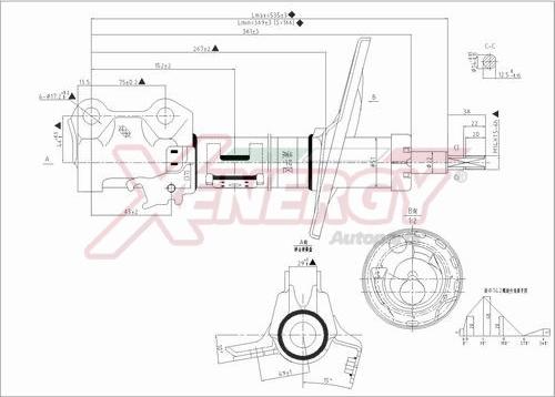 AP XENERGY X032339 - Ammortizzatore www.autoricambit.com