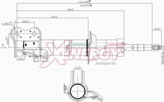 AP XENERGY X079632 - Ammortizzatore www.autoricambit.com