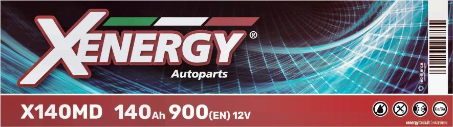 AP XENERGY X140MD - Batteria avviamento www.autoricambit.com