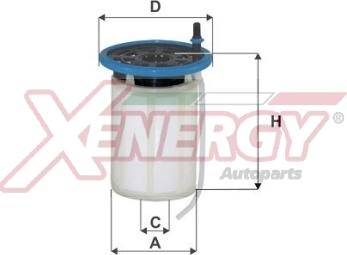 AP XENERGY X159996 - Filtro carburante www.autoricambit.com