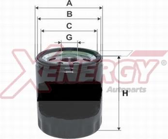 AP XENERGY X1595971 - Filtro olio www.autoricambit.com