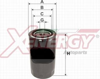 AP XENERGY X1595741 - Filtro olio www.autoricambit.com