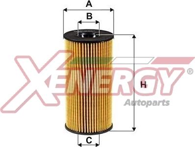 AP XENERGY X1596664 - Filtro olio www.autoricambit.com