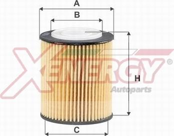 AP XENERGY X1596676 - Filtro olio www.autoricambit.com