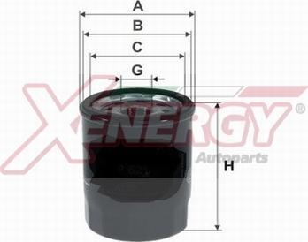 AP XENERGY X159621 - Filtro olio www.autoricambit.com