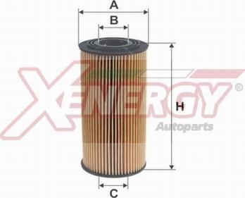 AP XENERGY X1596746 - Filtro olio www.autoricambit.com