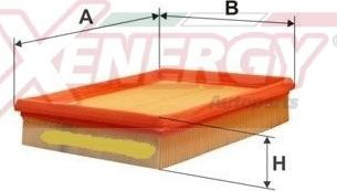 AP XENERGY X1590802 - Filtro aria www.autoricambit.com