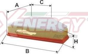 AP XENERGY X1590329 - Filtro aria www.autoricambit.com