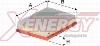 AP XENERGY X1591969 - Filtro aria www.autoricambit.com