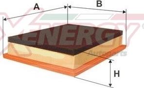 AP XENERGY X1591922 - Filtro aria www.autoricambit.com