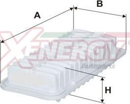 AP XENERGY X1591422 - Filtro aria www.autoricambit.com