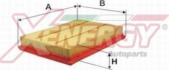 AP XENERGY X1591544 - Filtro aria www.autoricambit.com