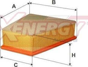 AP XENERGY X1591892 - Filtro aria www.autoricambit.com