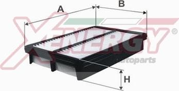 AP XENERGY X1591829 - Filtro aria www.autoricambit.com