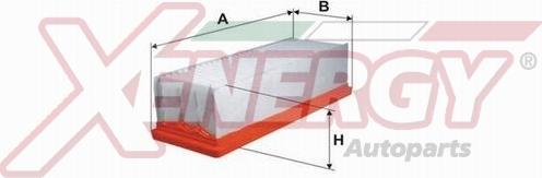 AP XENERGY X1591349 - Filtro aria www.autoricambit.com