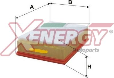 AP XENERGY X1591376 - Filtro aria www.autoricambit.com