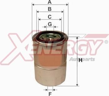 AP XENERGY X159853 - Filtro carburante www.autoricambit.com